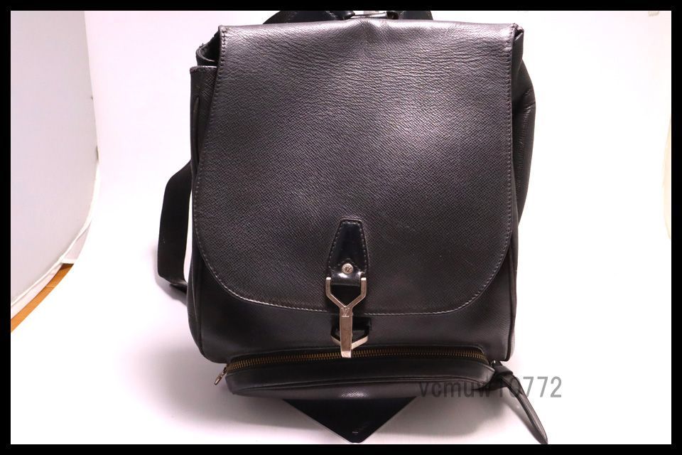 希少美中古□LOUIS VUITTON タイガ カシアー レザー リュックサック