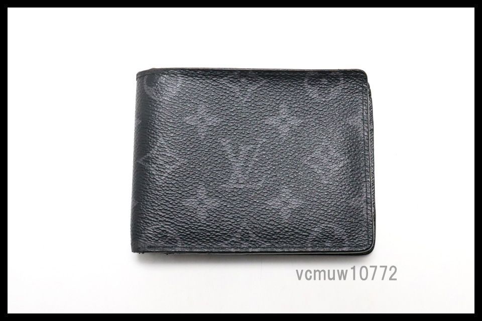 □LOUIS VUITTON モノグラムエクリプス ポルトフォイユミュルティプル