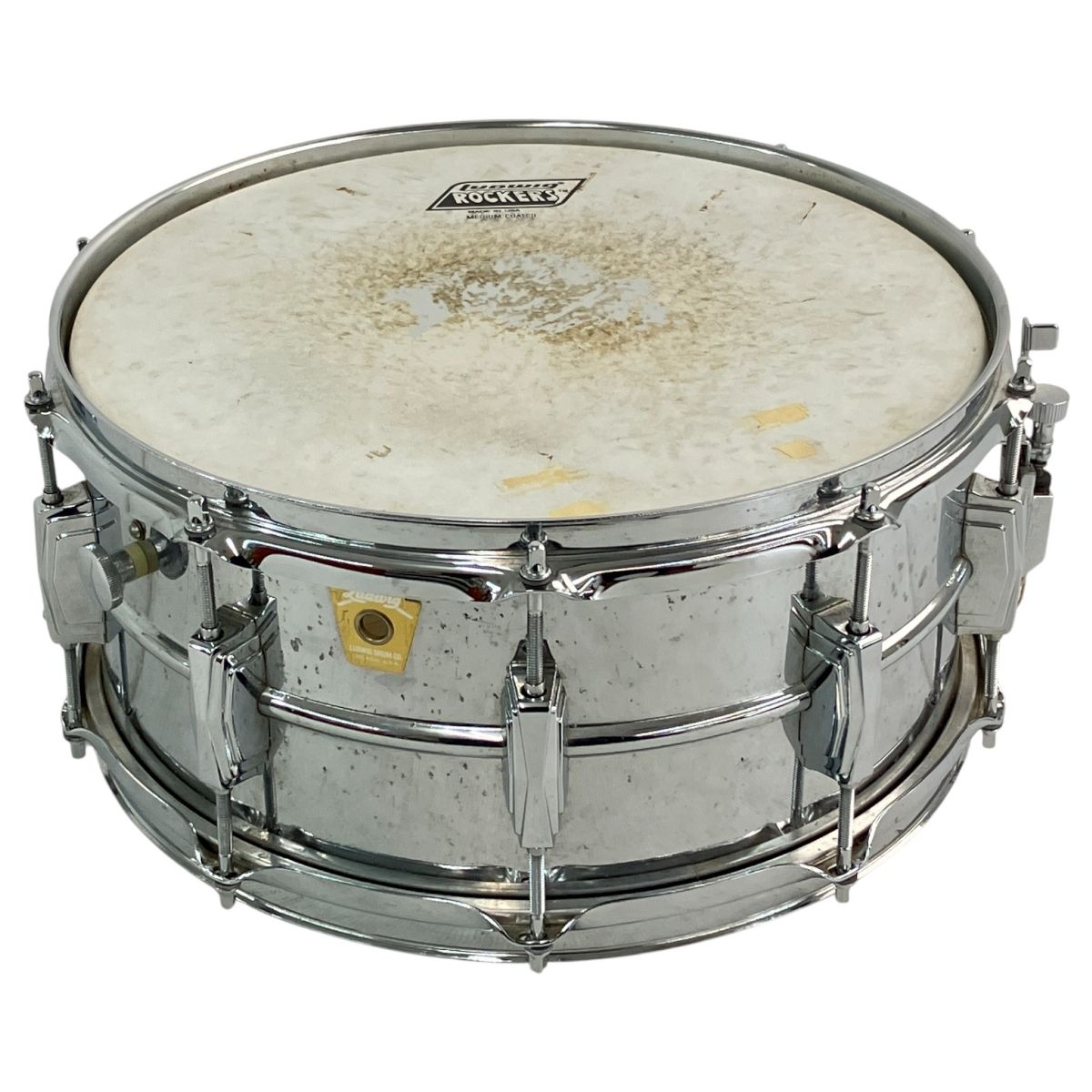 LUDWIG SNARE スネアドラム シルバー 詳細不明 ラディック 訳有