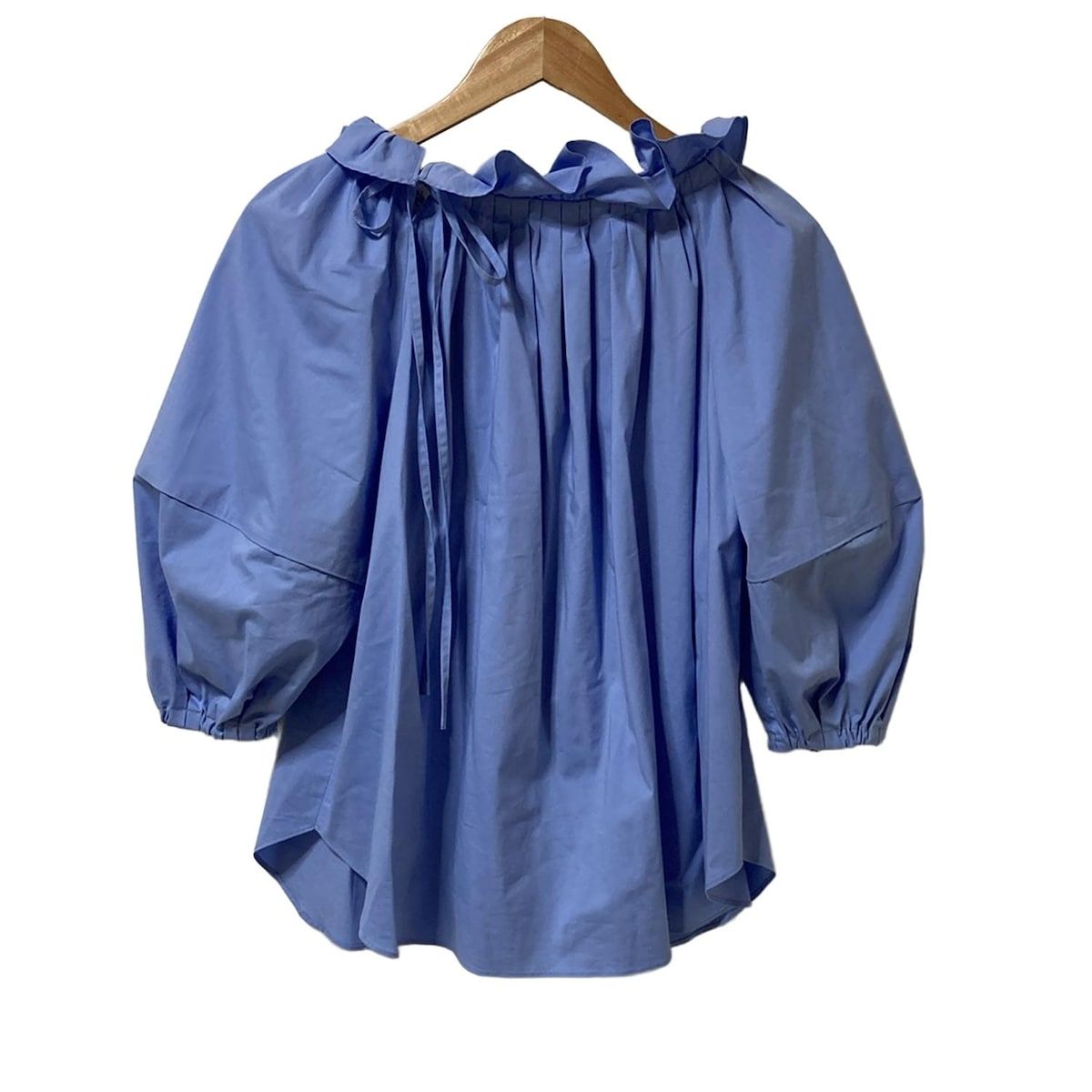 ADORE(アドーア) 七分袖カットソー サイズ38 M レディース - ブルー