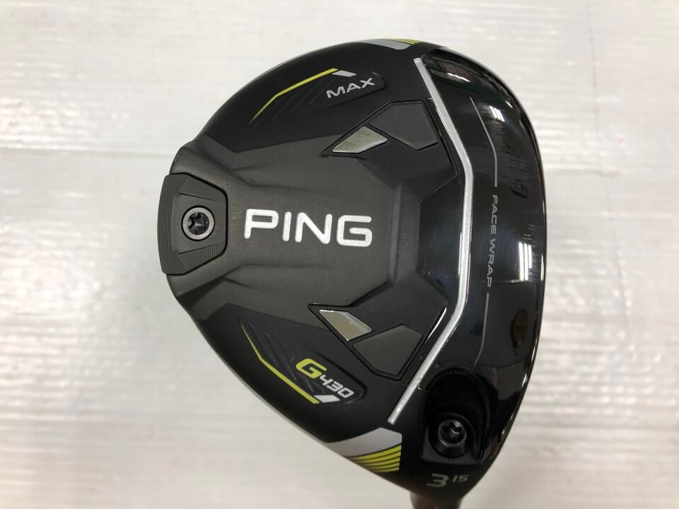 ピン G430 MAX 15度 ALTA J CB BLACK Rフレックス フェアウェイウッド