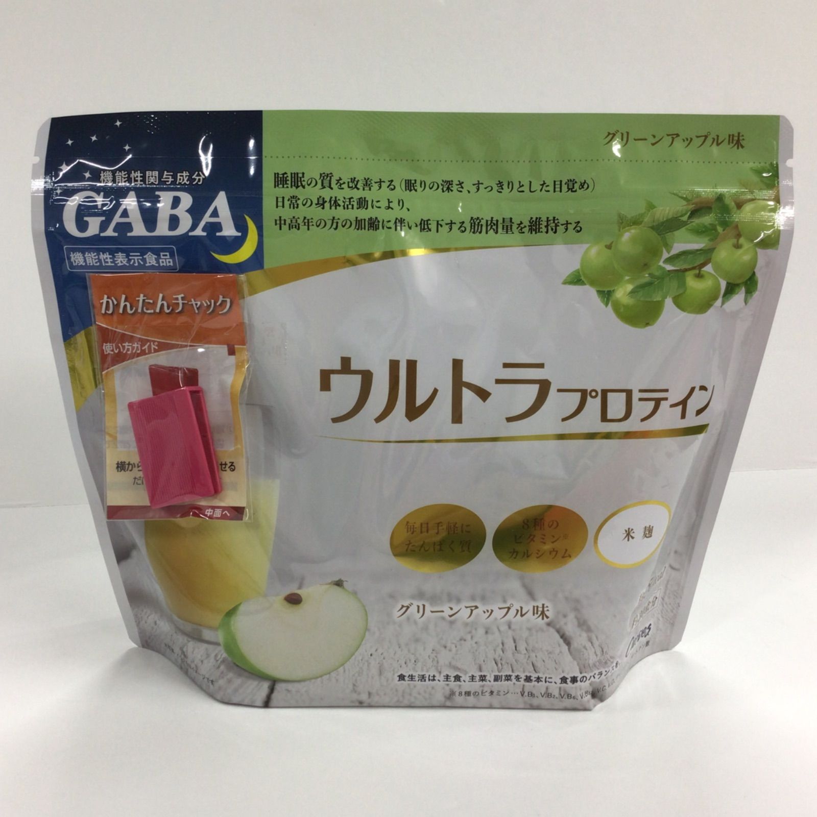 A8053 Curves カーブス ウルトラプロテイン グリーンアップル味 約30