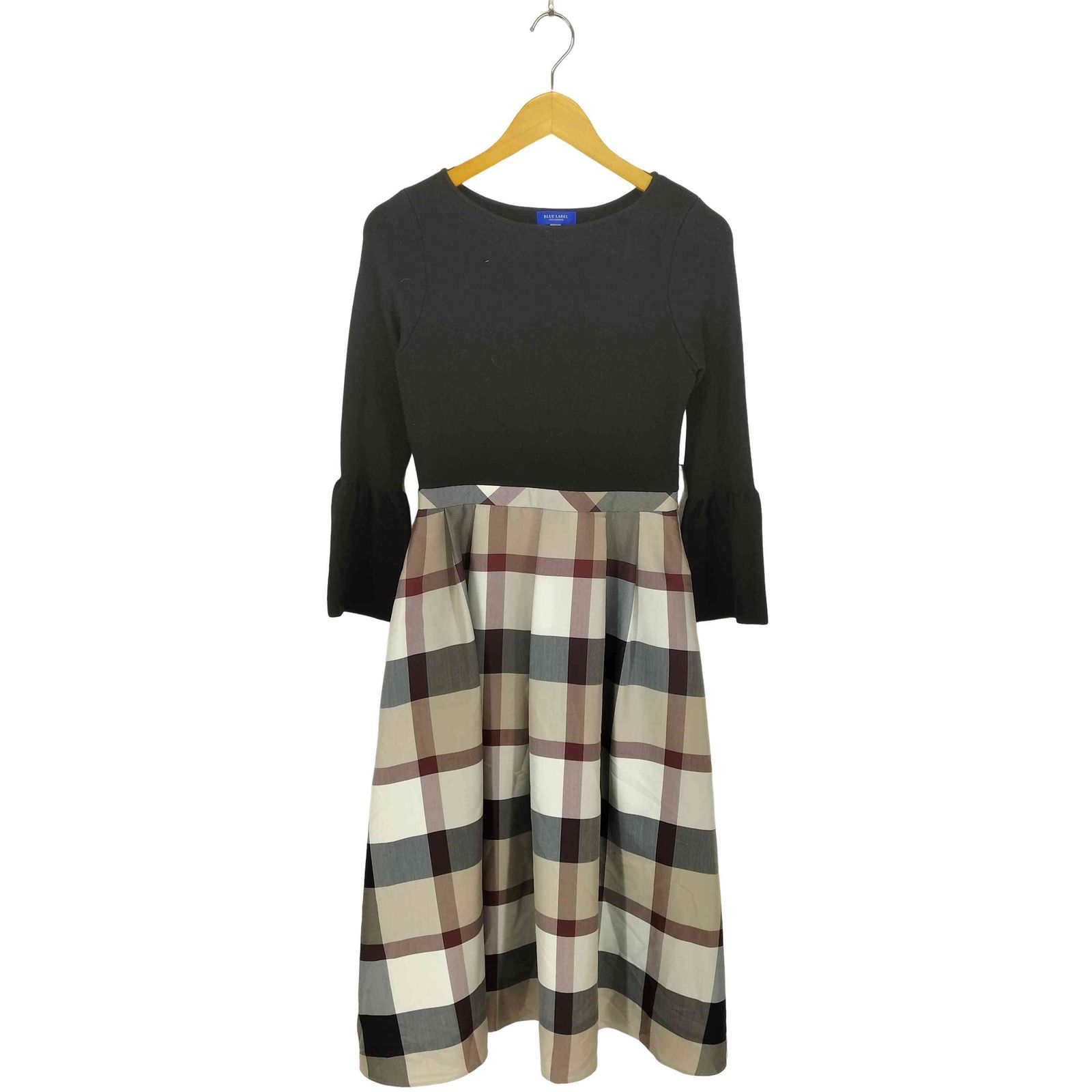 ブルーレーベルクレストブリッジ BLUE LABEL ニットドッキングワンピース レディース 38