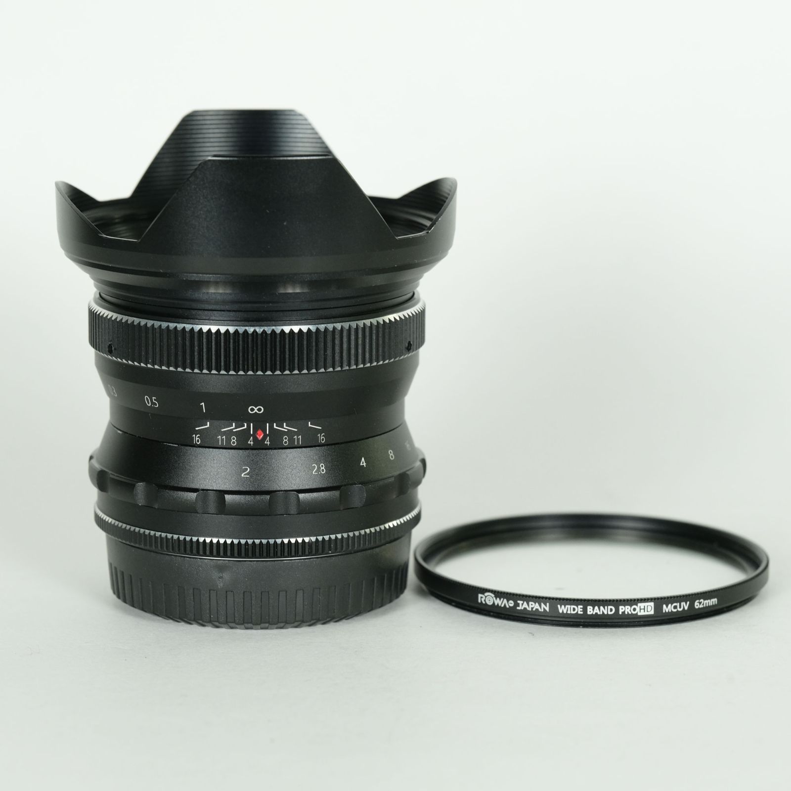 美品 | フィルター付] PERGEAR 12mm F2 [富士フイルムX用] | FUJIFILM