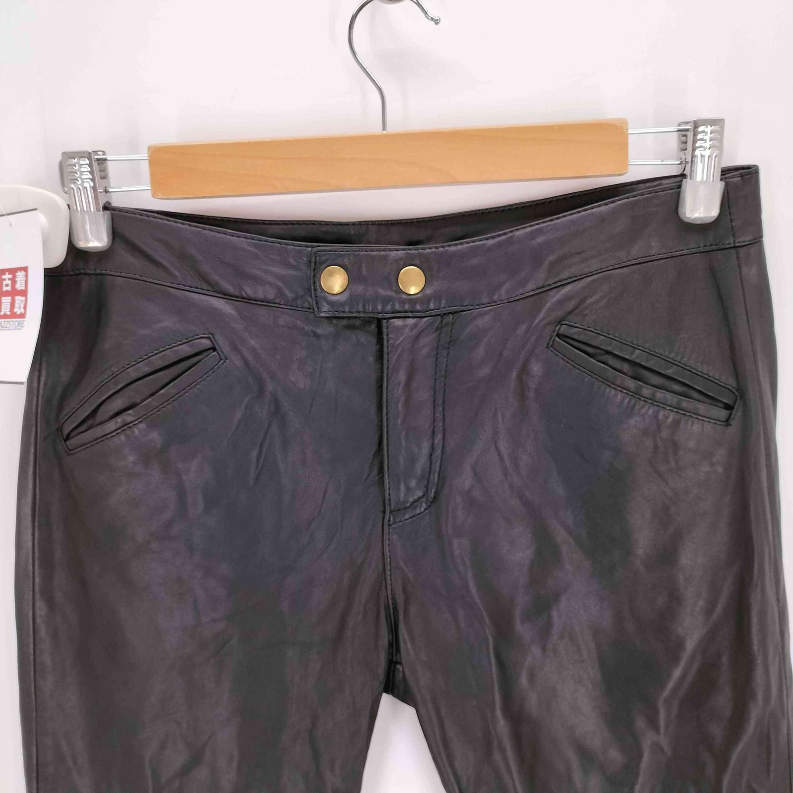 ユーズドフルギ USED古着 muubaa parnell leather trousers レディース