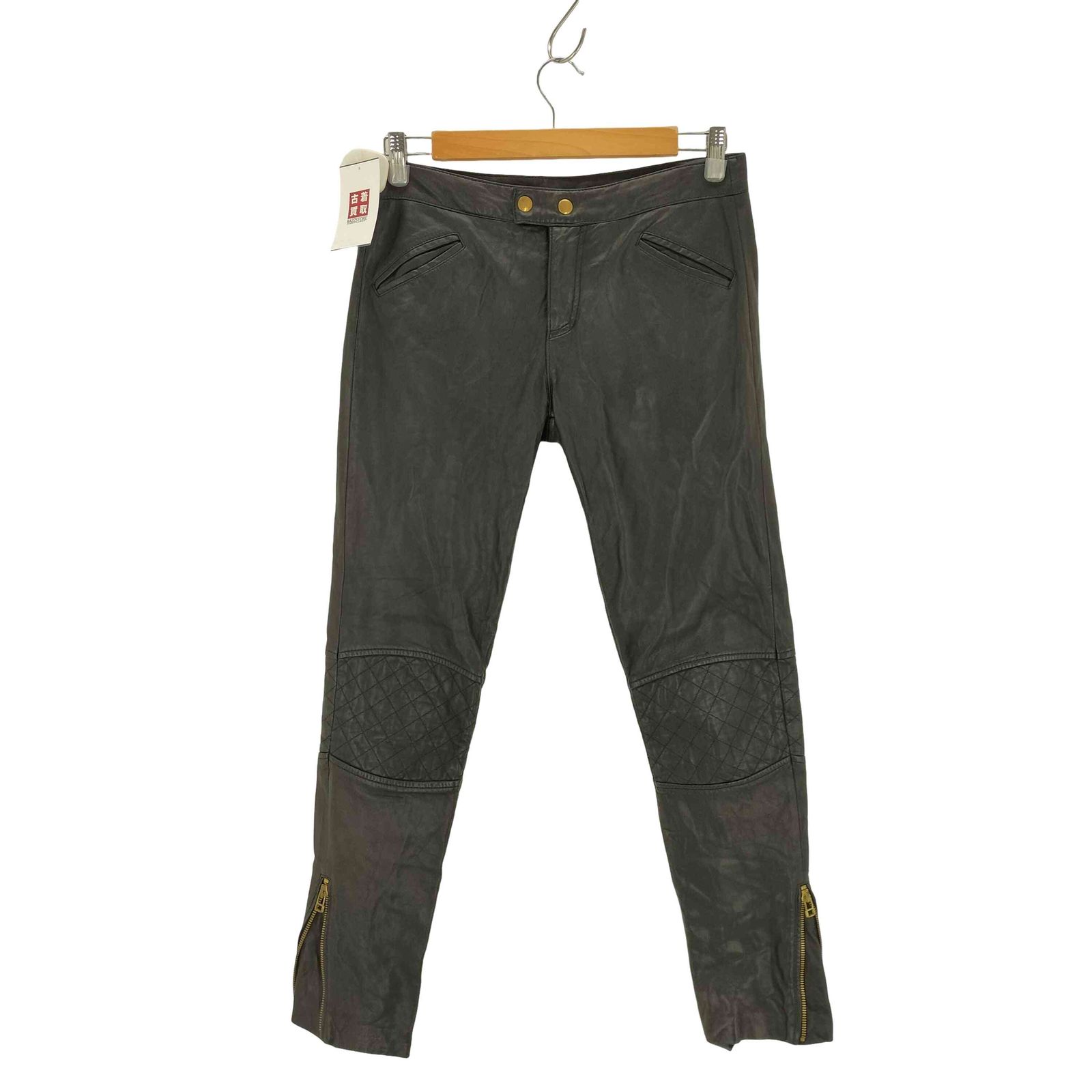 USED古着(ユーズドフルギ) muubaa parnell leather trousers レディース  8【中古】【ブランド古着バズストア】 ユーズドフルギ USED古着 muubaa parnell leather trousers レディース