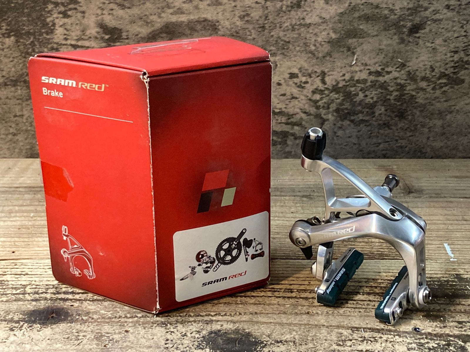 JR 470 スラム SRAM レッド RED キャリパーブレーキ リア 初代