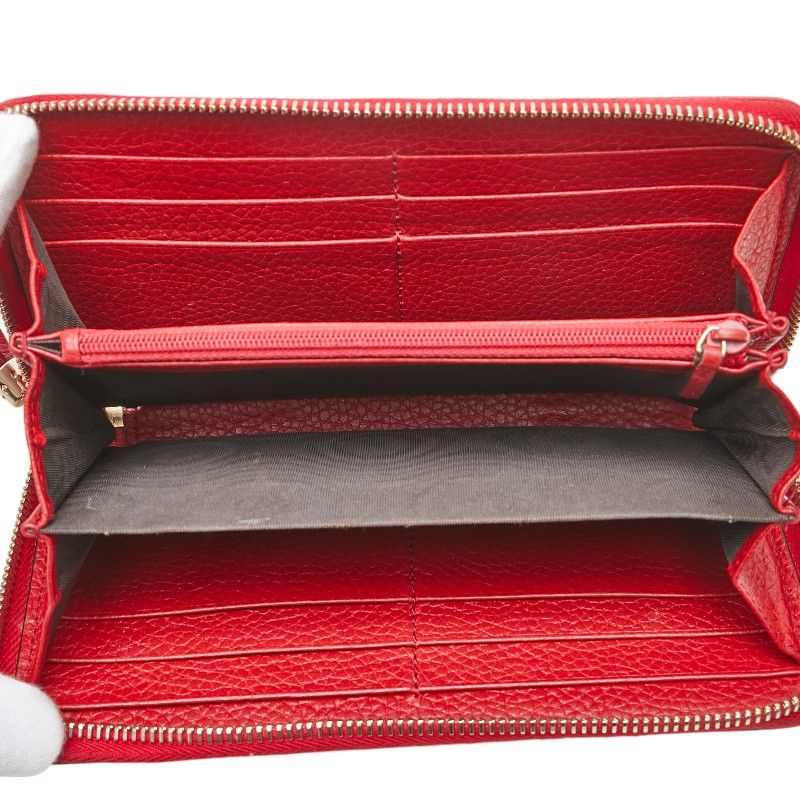 グッチ インターロッキングG ソーホー タッセル ラウンドファスナー 長