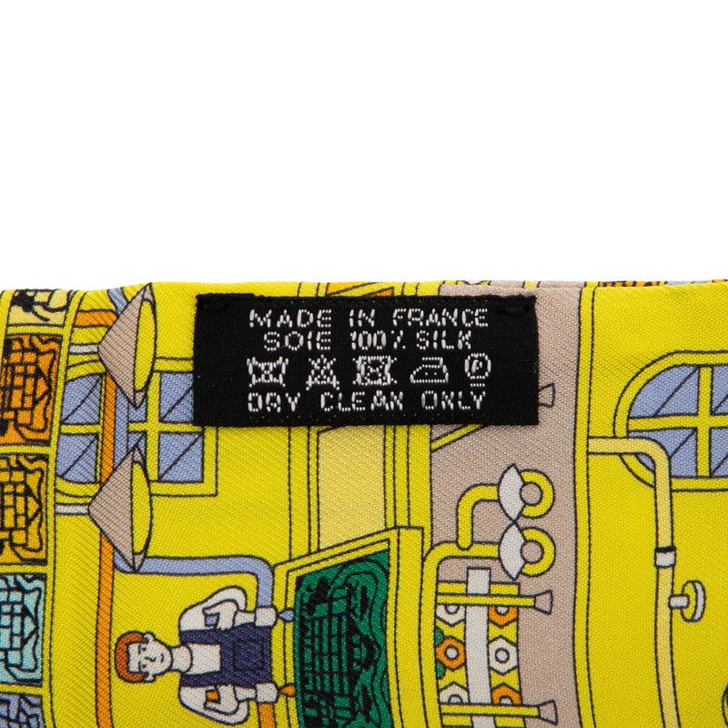 エルメス ツイリー La Maison des Carres メゾン デ カレ イエロー