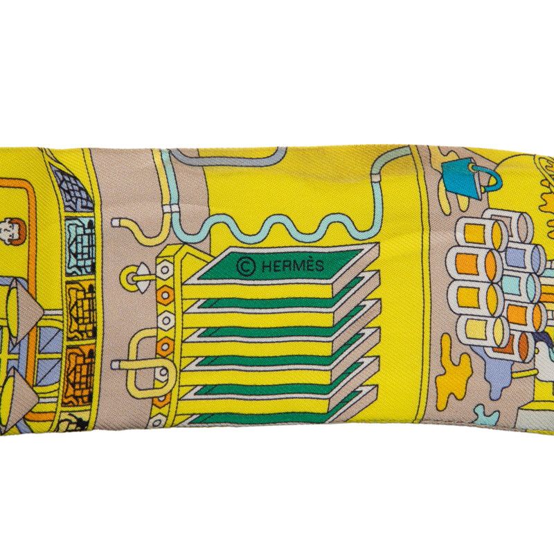 エルメス ツイリー La Maison des Carres メゾン デ カレ イエロー
