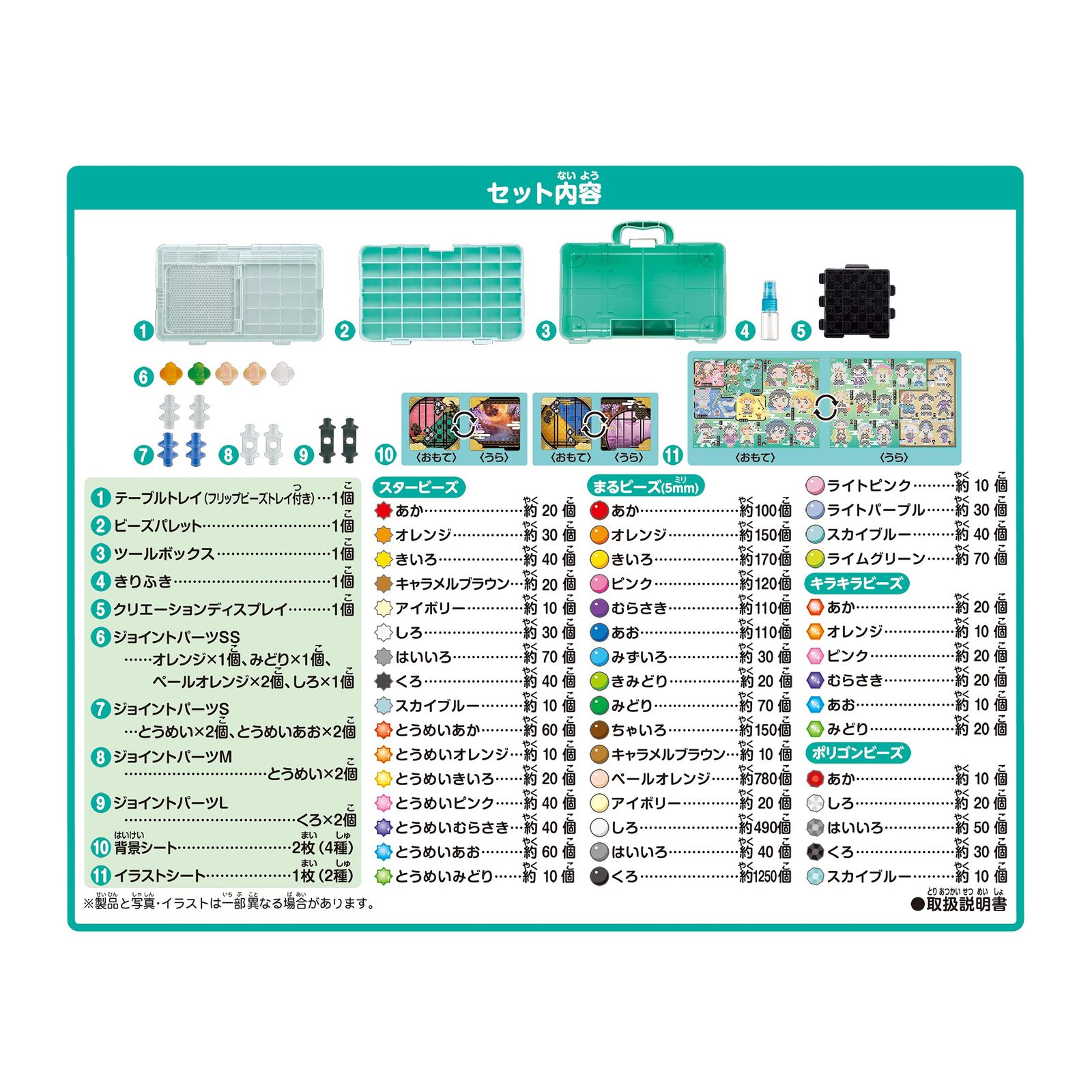 アクアビーズ キャラクター オールインワンセット 【 鬼滅の刃 全集中