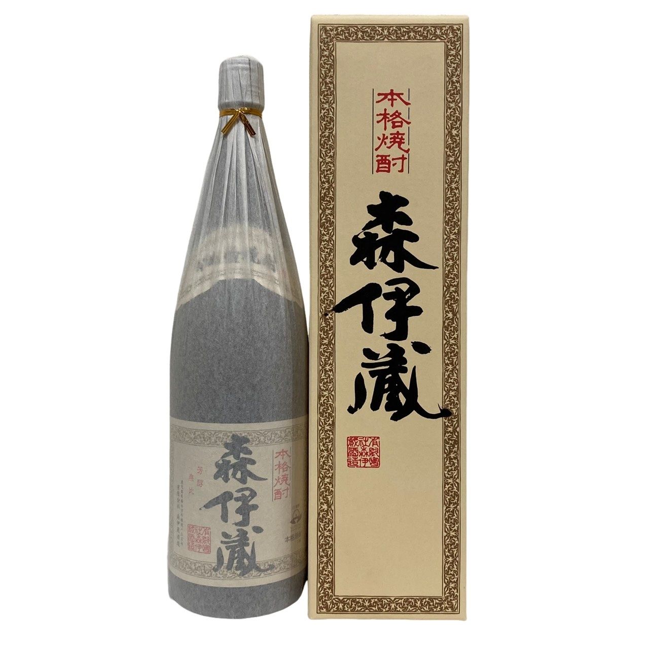 焼酎 森伊蔵 1800ml 25度【新品未開栓】化粧箱付 - メルカリ