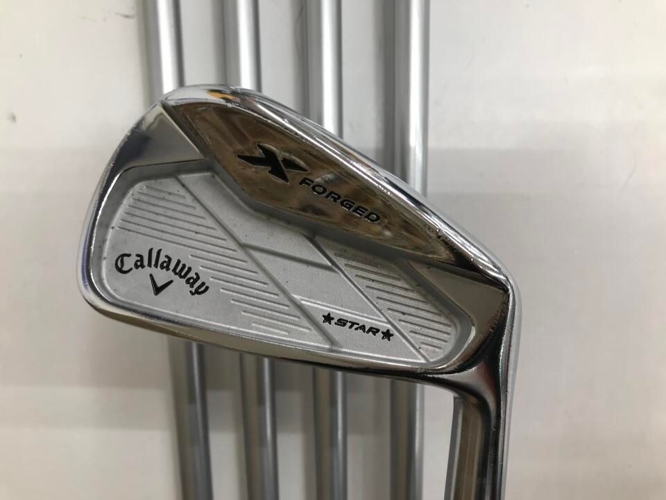 キャロウェイ X FORGED STAR MCI 80 Rフレックス アイアンセット 最短