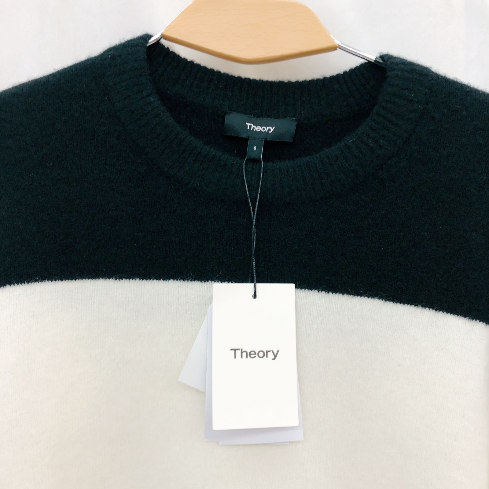 theory セオリー 良い ボーダーニット トップス カシミヤ10