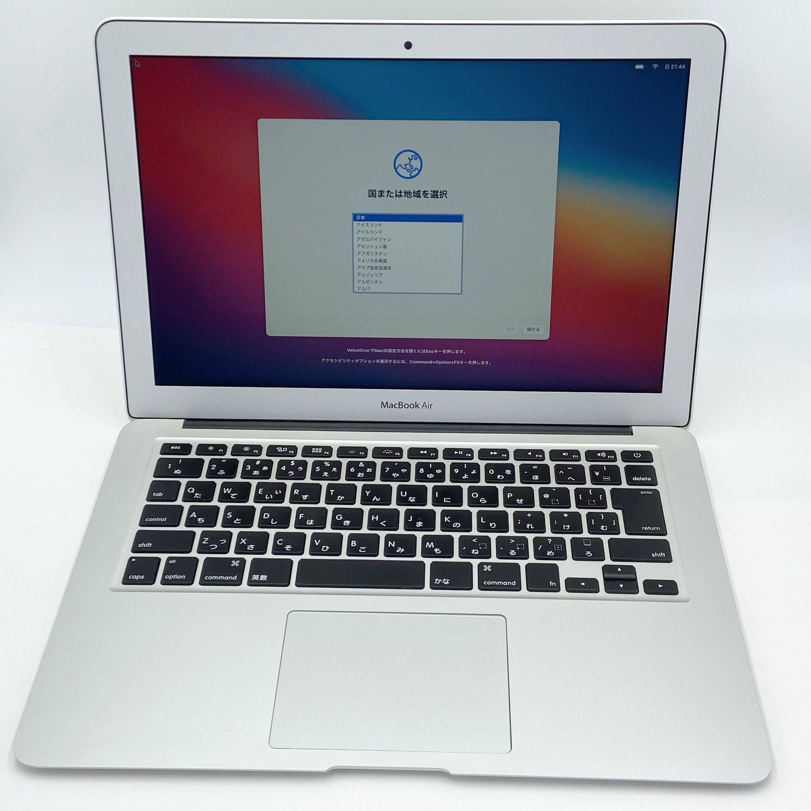 美品 Apple MacBook Air 2013 13インチ Core i5 4GB 128GB 充放電回数
