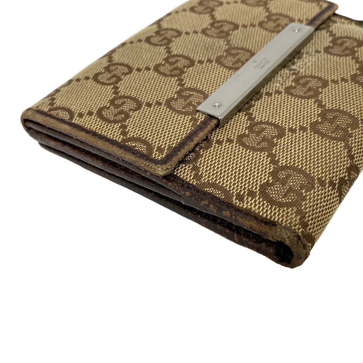 レディース 極美品✨ GUCCI グッチ 長財布 GGキャンバス ダークブラウン