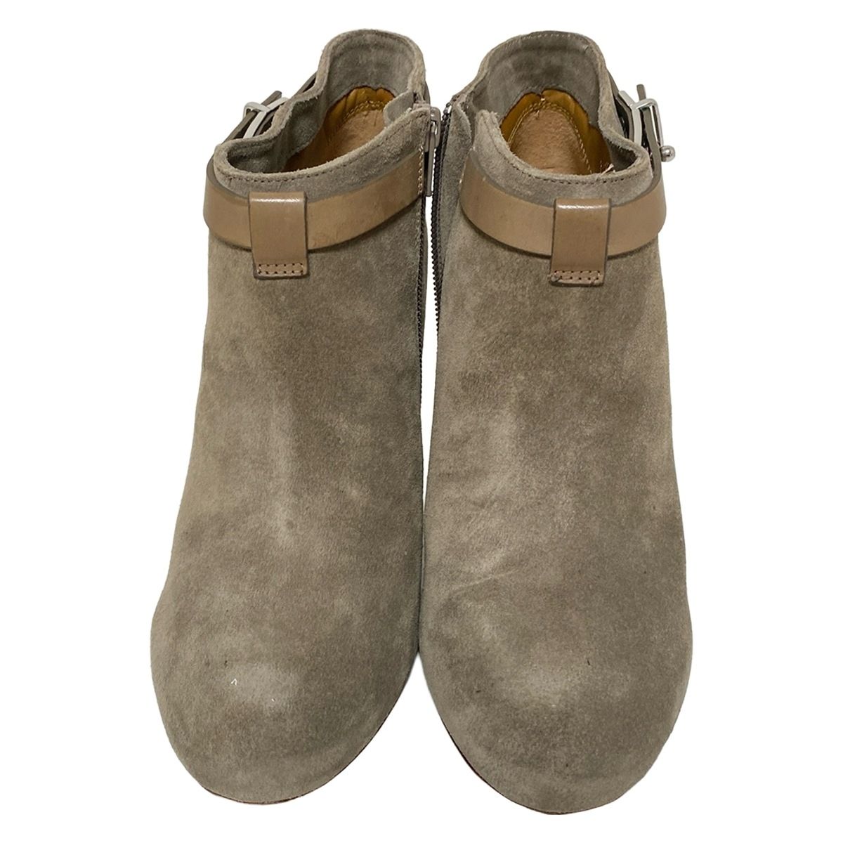  COACH コーチ ブーティ 37 レディース - ダークブラウン ブーティ ブーツ