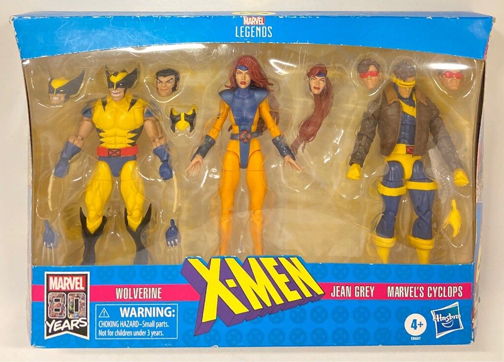 HASBRO MARVEL 80 YEARS X MEN JEAN GREY MARVELS CYCLOPS 6インチ