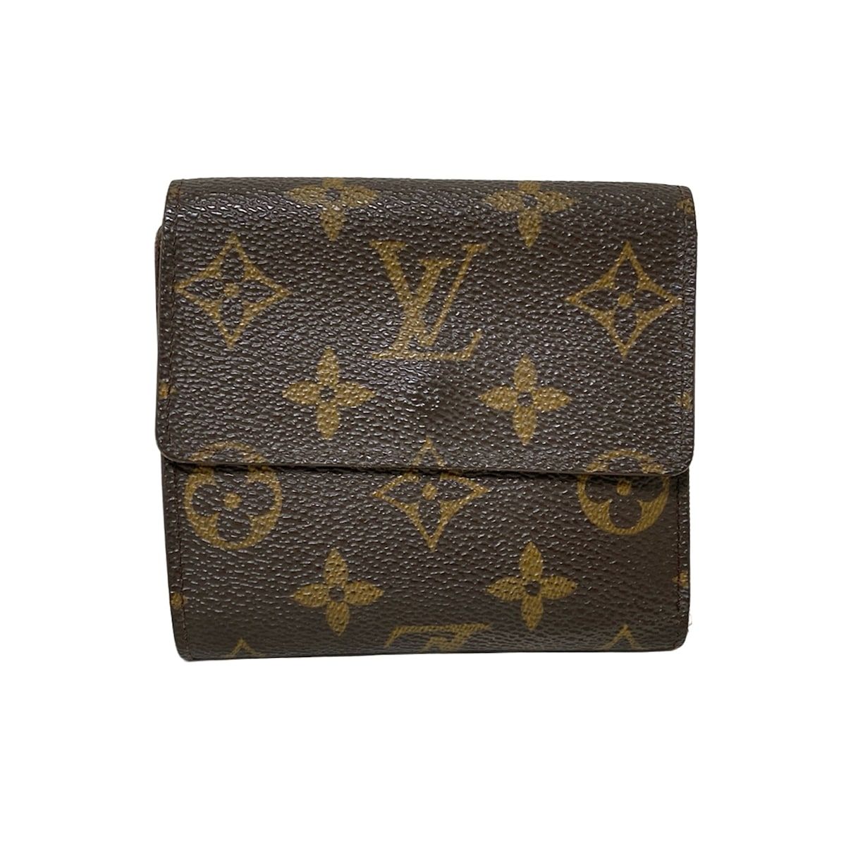 LOUIS VUITTON(ルイヴィトン) Wホック財布 モノグラム ポルトモネビエ