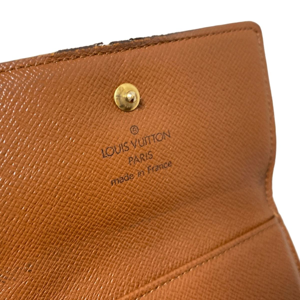 LOUIS VUITTON(ルイヴィトン) Wホック財布 モノグラム ポルトモネビエ