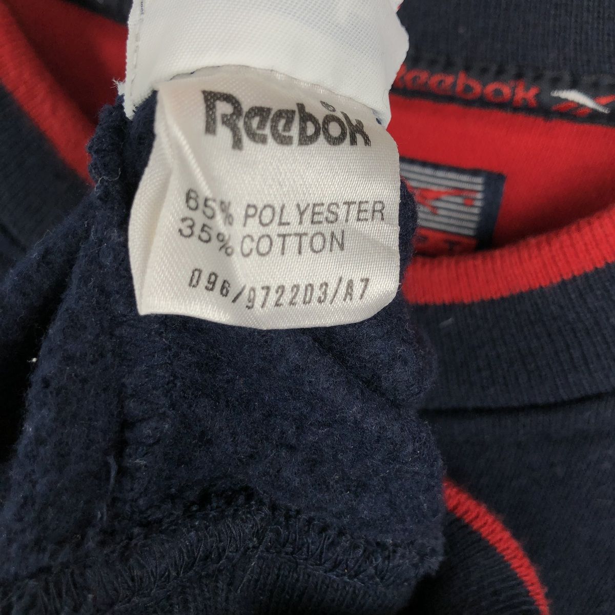古着 90~00年代 リーボック Reebok ATHLETIC DEPT アスレチック デプト 