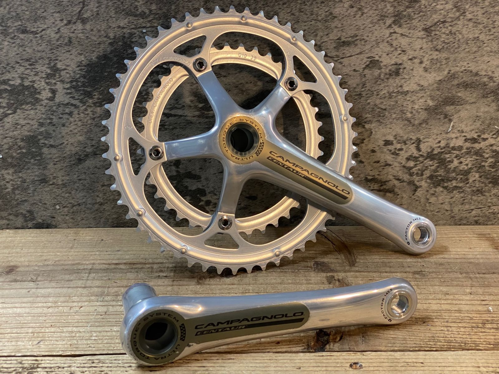 JR 482 カンパニョーロ CENTAUR ULTRA TORQUE クランクセット 175 mm 53 39 T