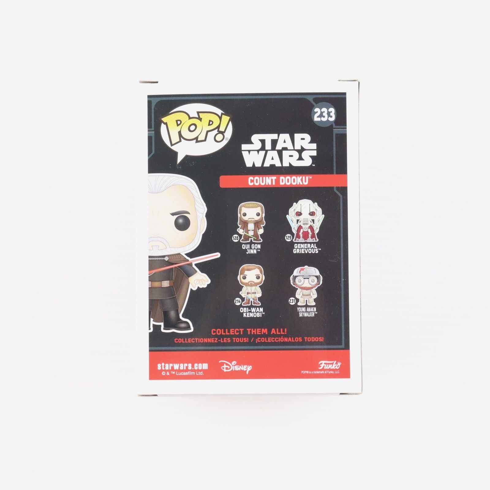 Smuggler's Bounty限定 POP! 233 ドゥークー伯爵 STAR WARS(スター
