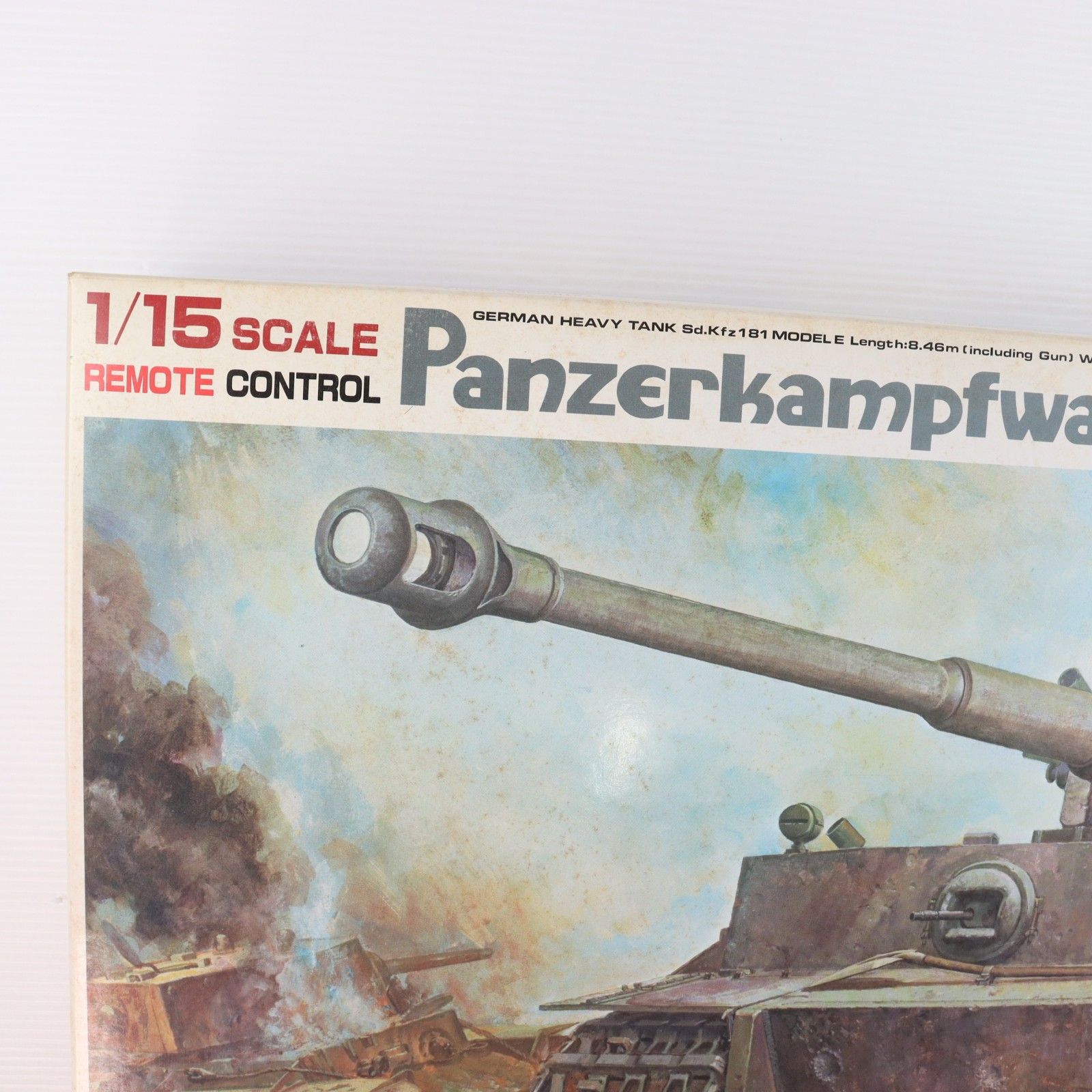 1/15 ドイツ 6号重戦車 タイガーI リモートコントロール(ラジオ