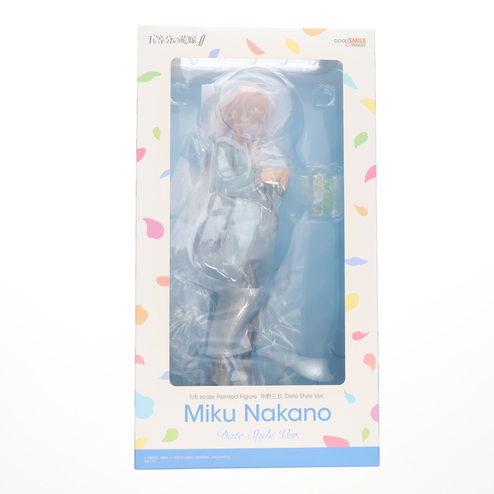 中野三玖 なかのみく Date Style Ver. 五等分の花嫁∬ 1 6 完成品 フィギュア グッドスマイルカンパニー