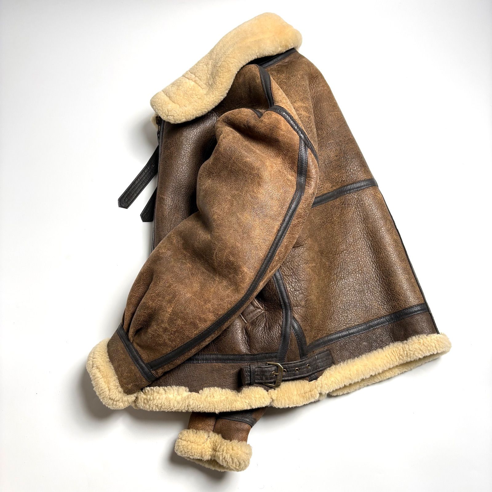 フライトジャケット 茶