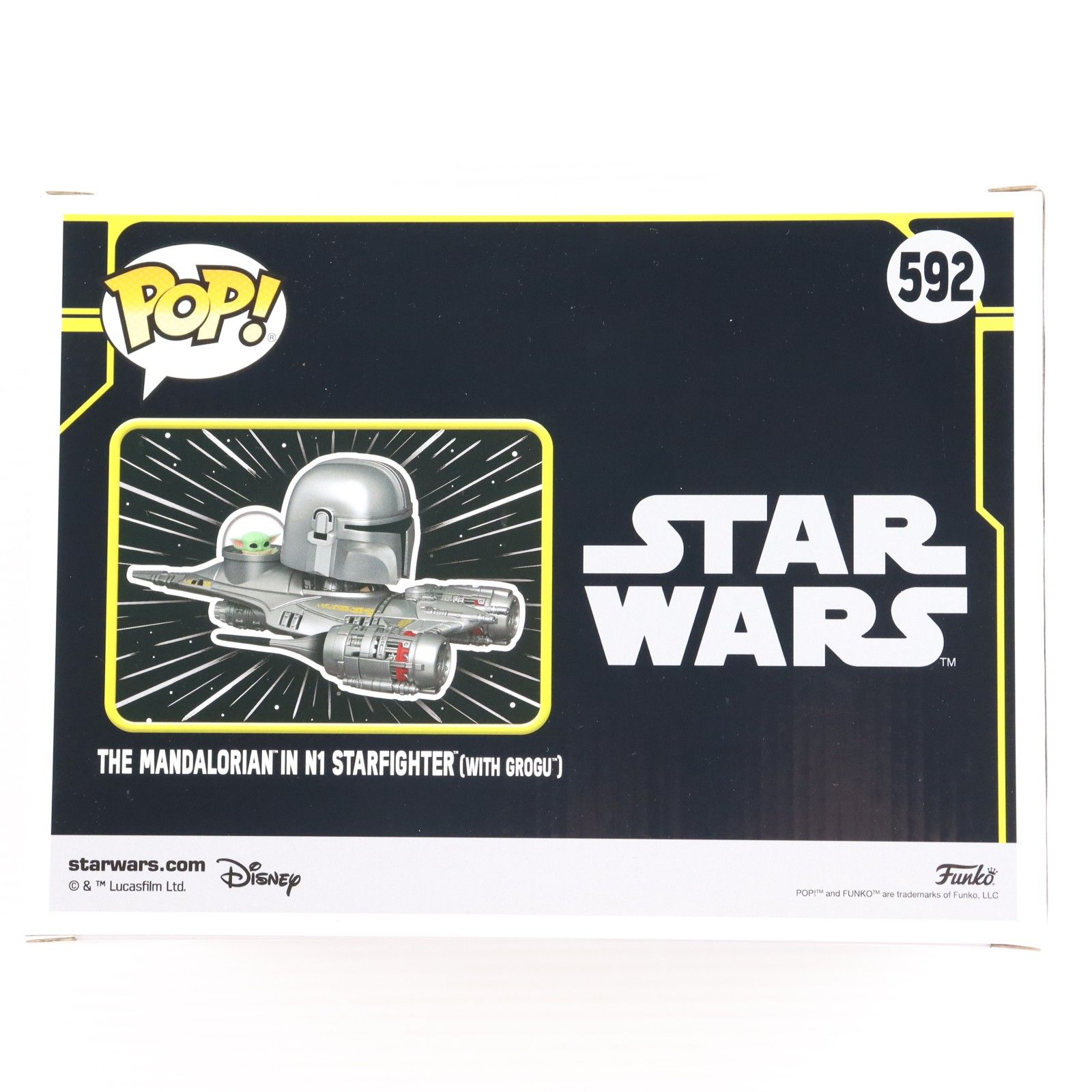 Amazon限定 POP! 592 マンダロリアンin N1スターファイターwith