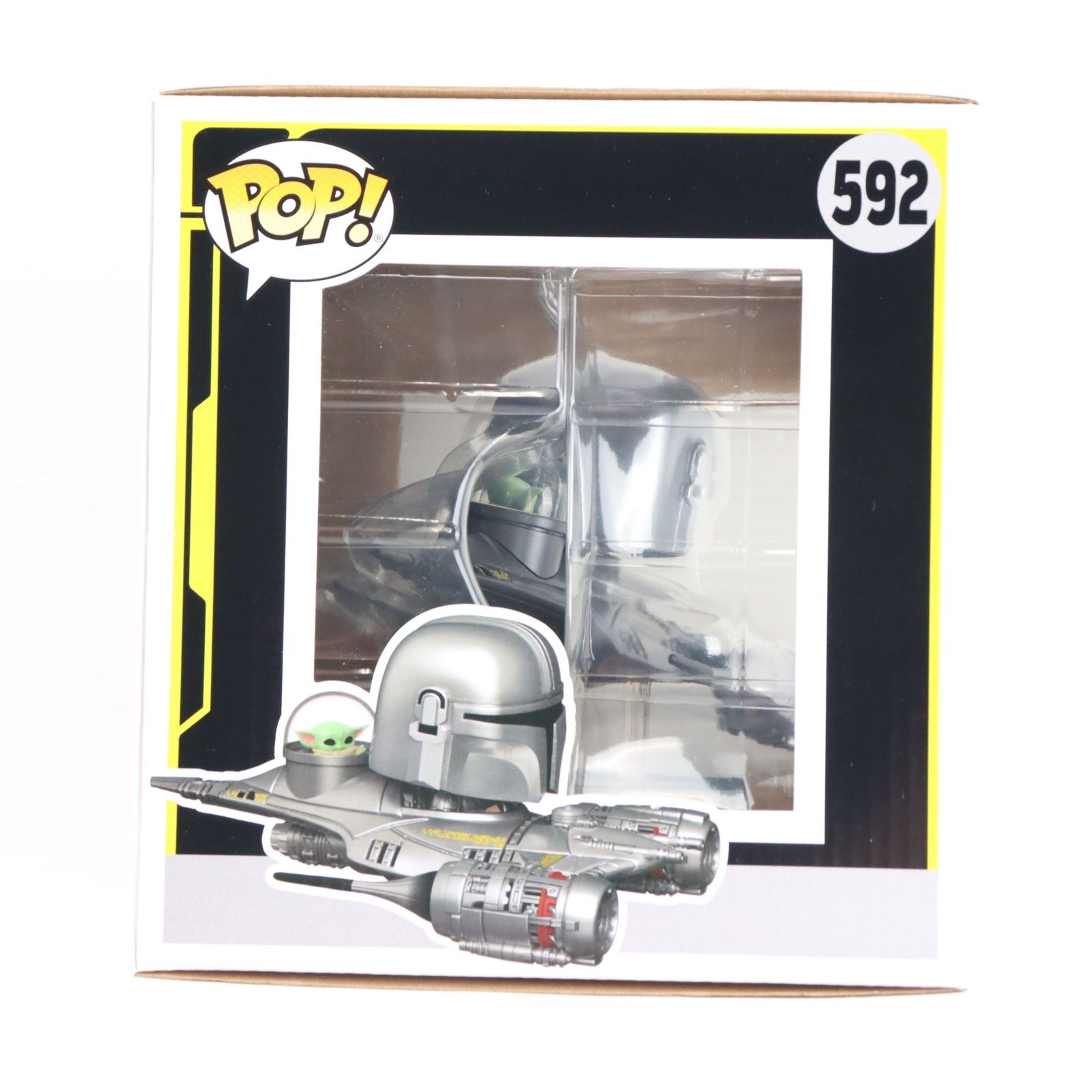Amazon限定 POP! 592 マンダロリアンin N1スターファイターwith
