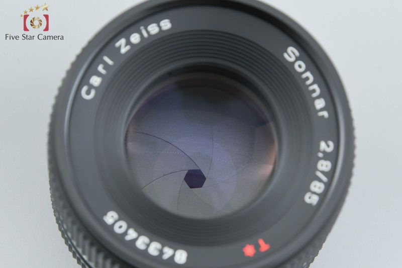 CONTAX コンタックス Carl Zeiss Sonnar 85 mm f 2 8 T MMG 元 き 単焦点レンズ