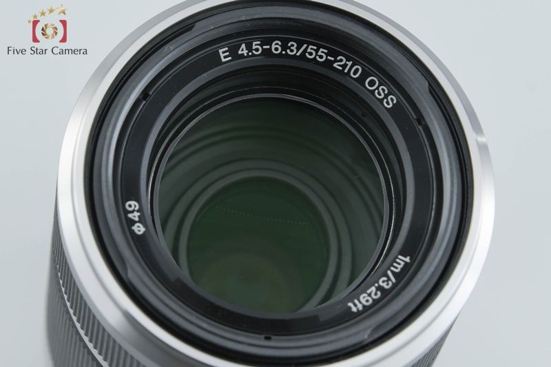SONY ソニー E 55 210 mm f 4 5 6 3 OSS シルバー 元 き ズームレンズ