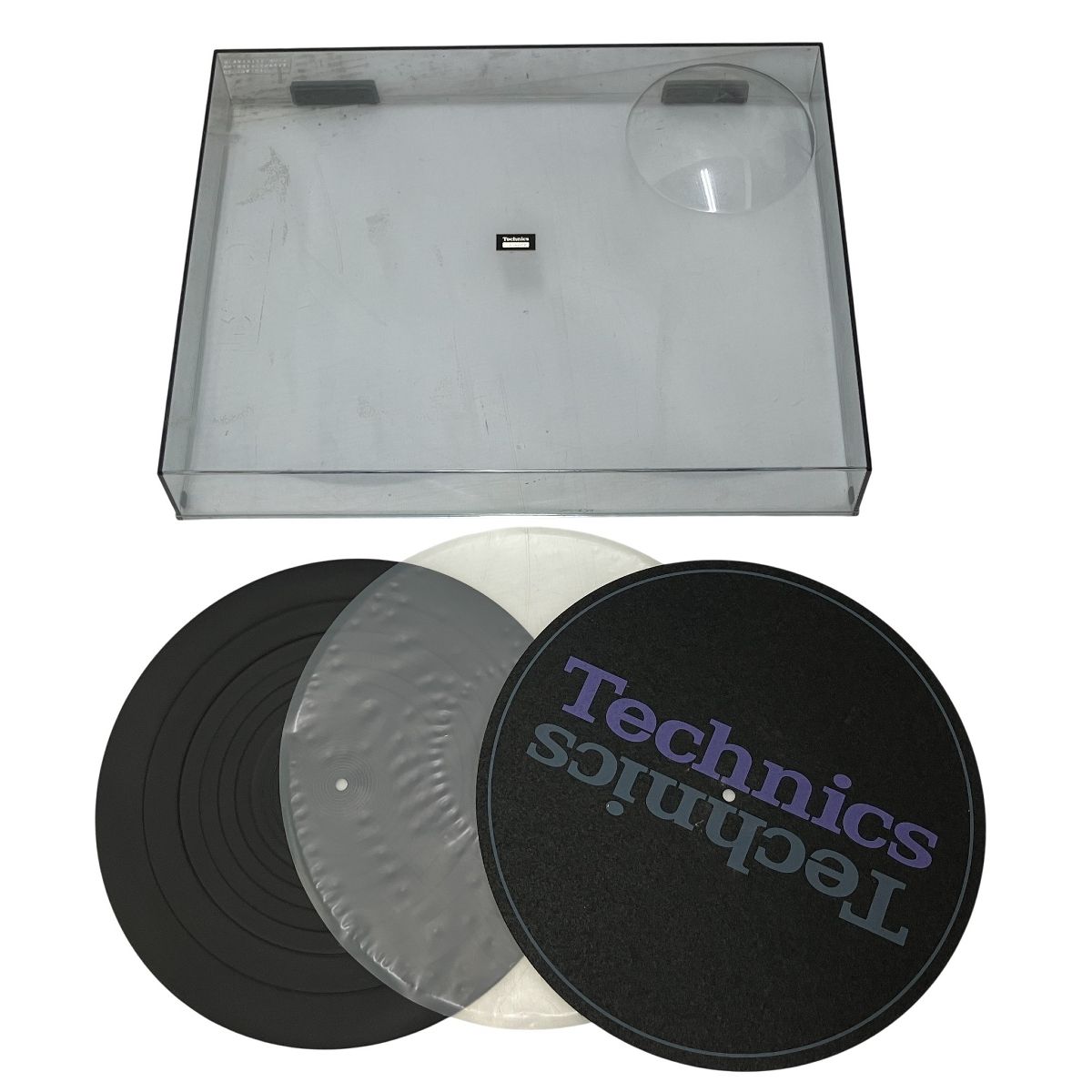 Technics SL 1200 MK 5 ターンテーブル テクニクス レコードプレーヤー ダストカバー 付き 音響機器