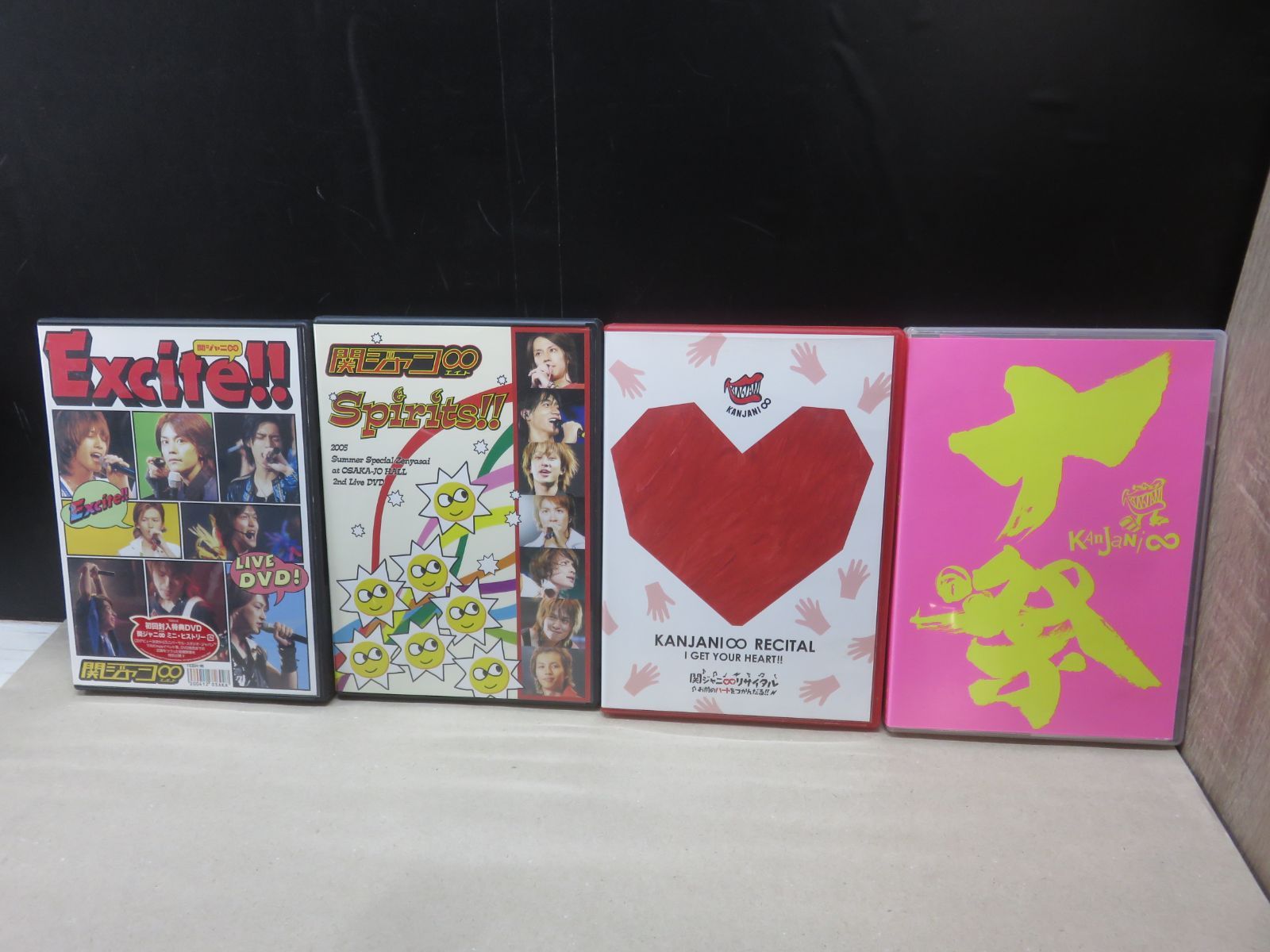DVD】《4点セット》関ジャニ ∞ 『LIVE DVD Excite! / Sprits