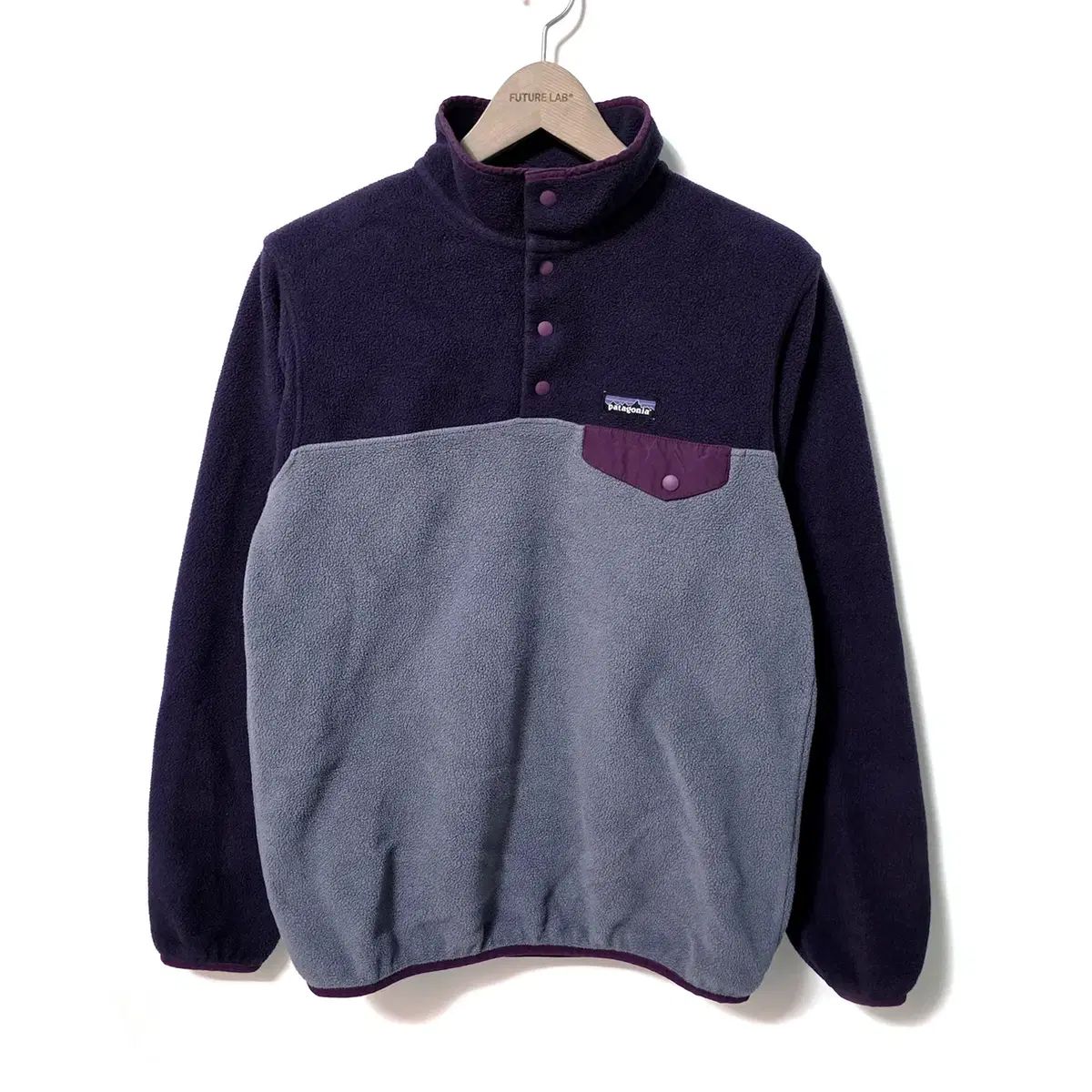 W M パタゴニア シンチラ スナップT パープル