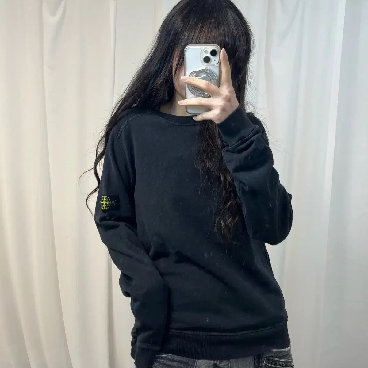 ブラック スウェット