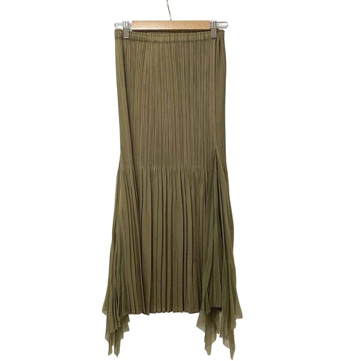 プリーツプリーズ ロングスカート サイズ3 L レディース美品 - PP33