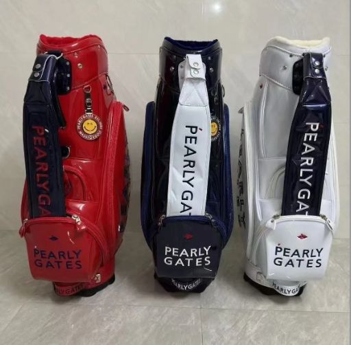 PEARLY GATES パーリーゲイツ 9.0型 エナメル ゴルフバッグ キャディ