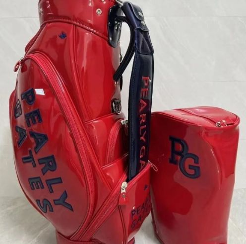 PEARLY GATES パーリーゲイツ 9.0型 エナメル ゴルフバッグ キャディ PEARLY GATES パーリーゲイツ 9.0型 エナメル ゴルフバッグ キャディ