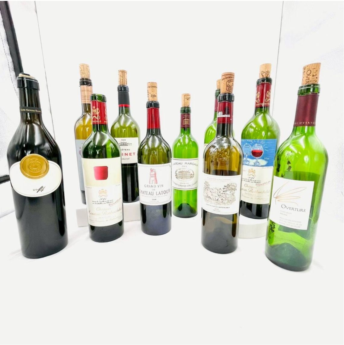 ❗️✨豪華10本✨❗️】五大シャトー含む高級ワイン空瓶セット 店舗