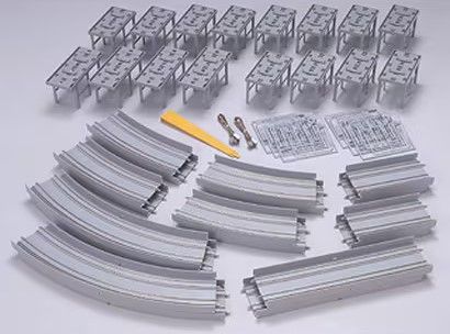 トミックス 高架複線スラブ大円セット レールパターンHD SL Nゲージ H