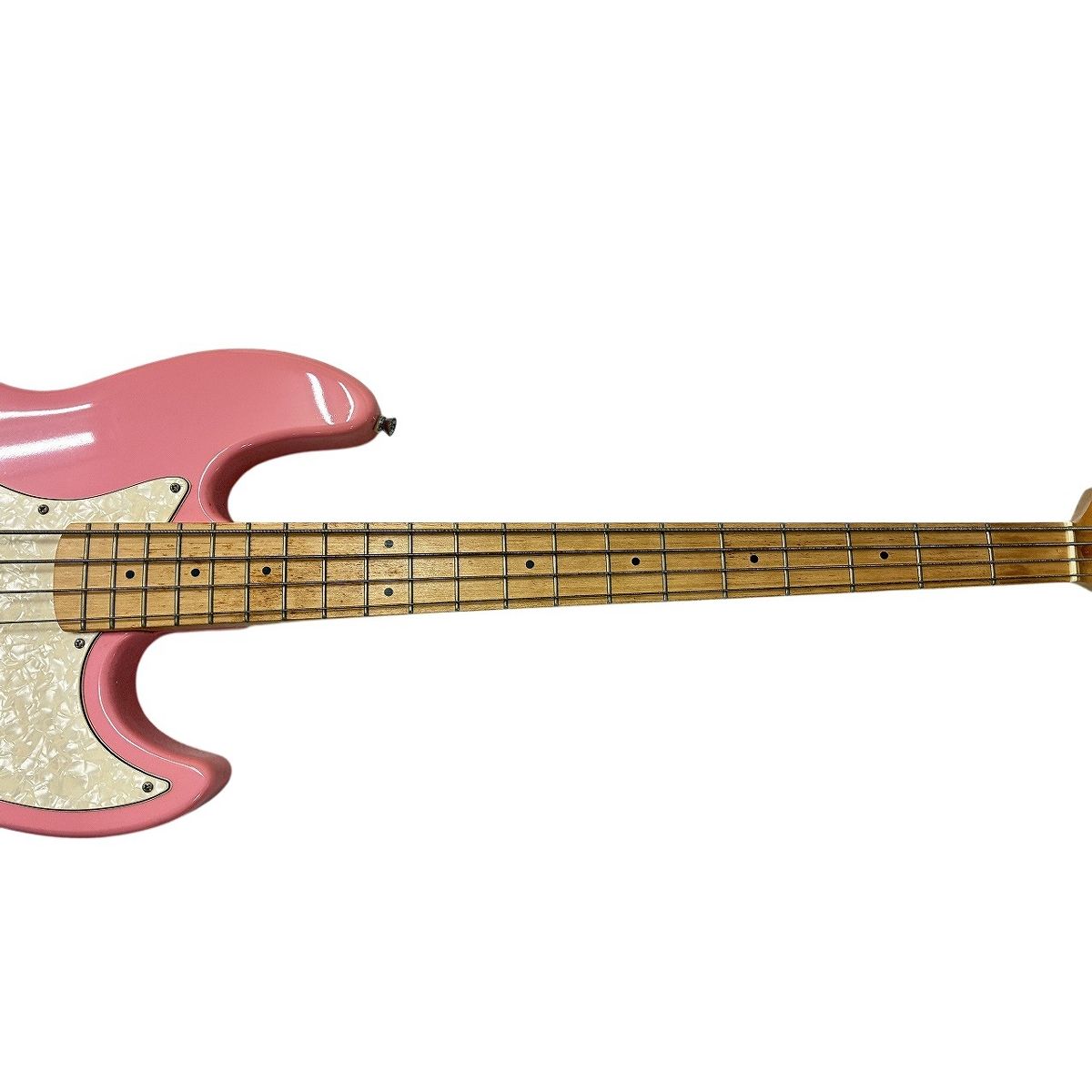 4弦エレキベース ピンク Amazon | カスタム ピンク 4 弦ベースエレキギターバスウッドボディ