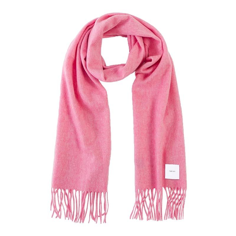 彡 matti totti 13.ペールピンク カシミヤ マフラー カシミア 大判 厚手 レディース 無地 ストール 女性 ロング ギフト プレゼント A 0015 B-16 0