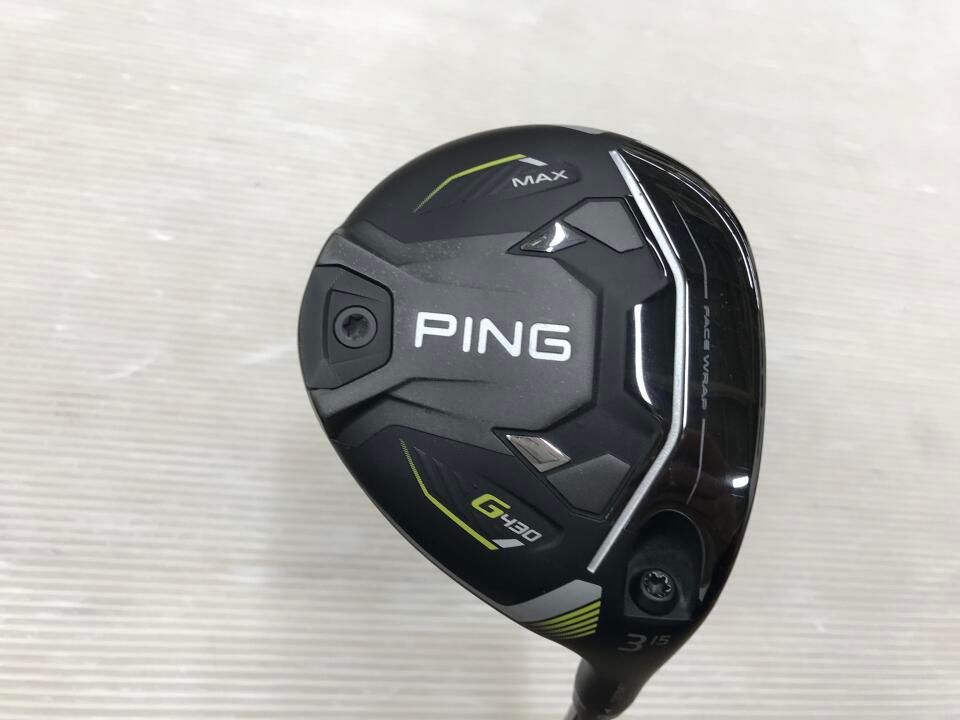 ピン G 430 MAX 15度 TOUR 2 0 BLACK 65 Sフレックス フェアウェイウッド 最短