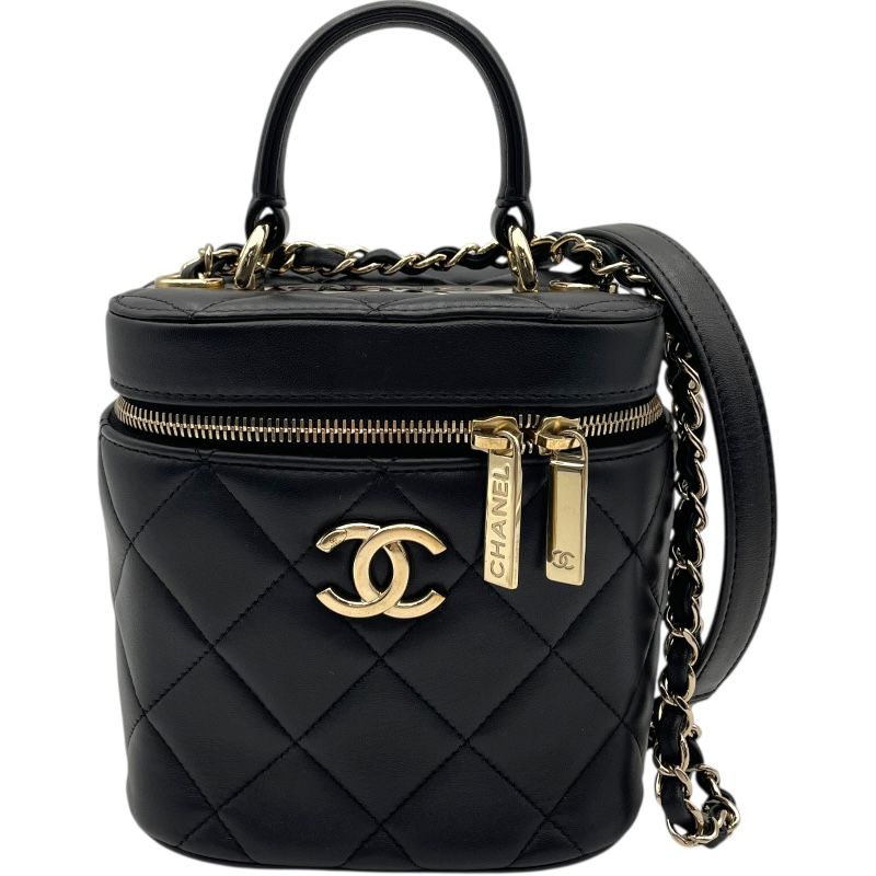 シャネル CHANEL バニティ AS 1626 ゴールド GD金具 カーフ レディース その他バッグ