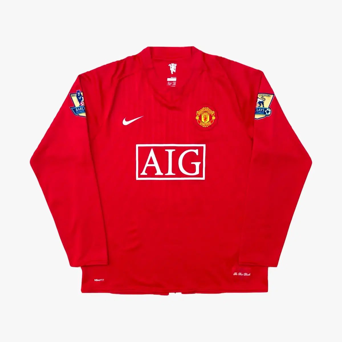 正規品 07-09 Nike マンチェスター・ユナイテッド シャツ Lサイズ 正規品 NIKE MANCHESTER UNITED FC(マンチェスター・ユナイテッドFC