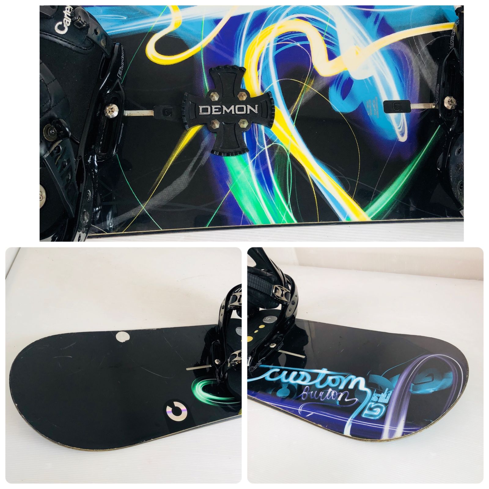 BURTON バートン Custom カスタム 151cm スノーボード バインディング