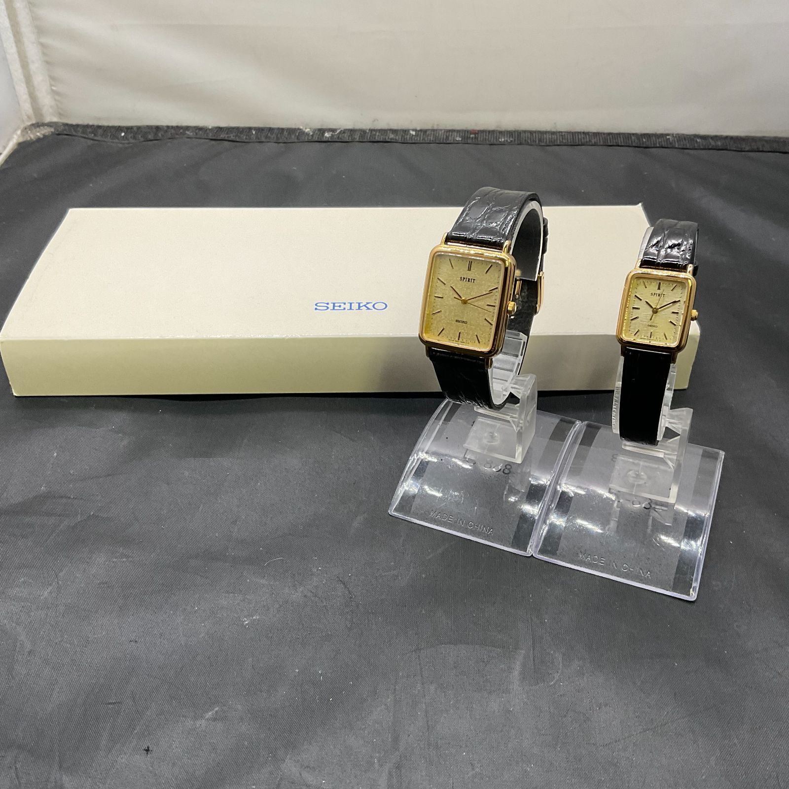 セイコー QZ スピリッツ ペアウォッチ